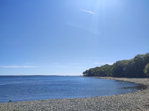 Vue paisible de Howe Point Road Vue paisible de Howe Point Road