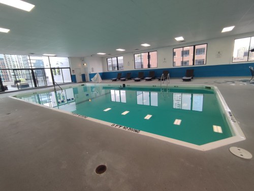 Piscine intérieure à Chicago Piscine intérieure à Chicago