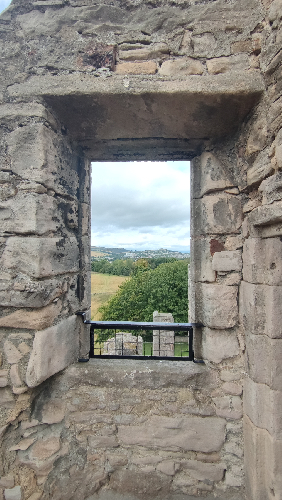 Vue depuis le château de Craigmillar Vue depuis le château de Craigmillar