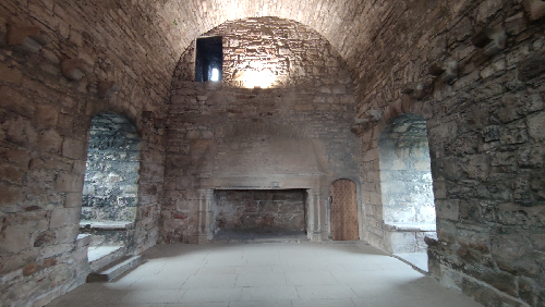 Intérieur du château de Craigmillar Intérieur du château de Craigmillar