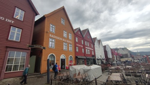 Bergen, le port coloré Bergen, le port coloré