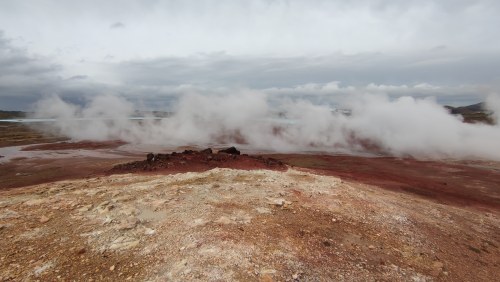 Fumerolles géothermiques d’Islande Fumerolles géothermiques d’Islande